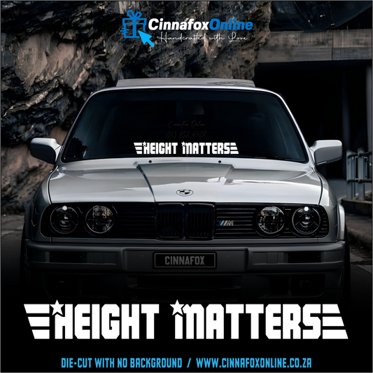 Height Matters 01 Decal