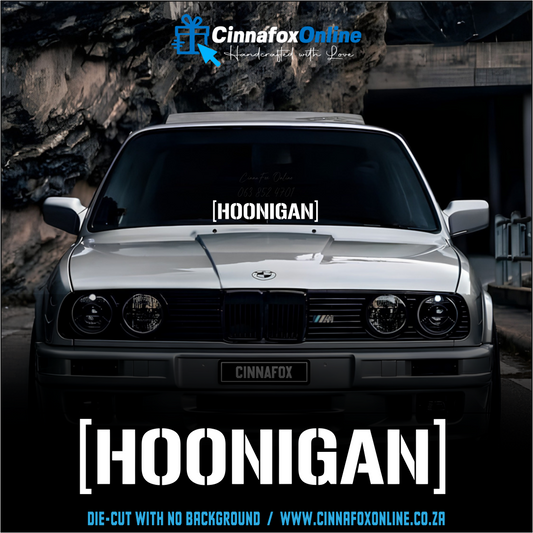 Hoonigan Decal