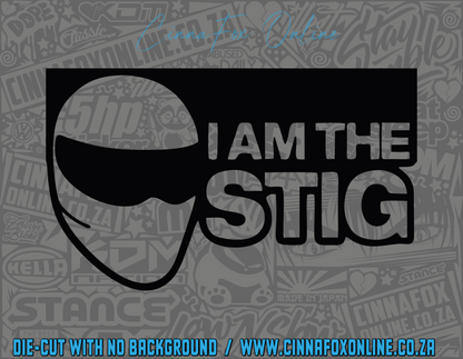 I Am The Stig Decal