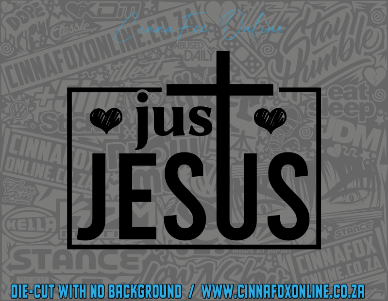 Just Jesus Decal