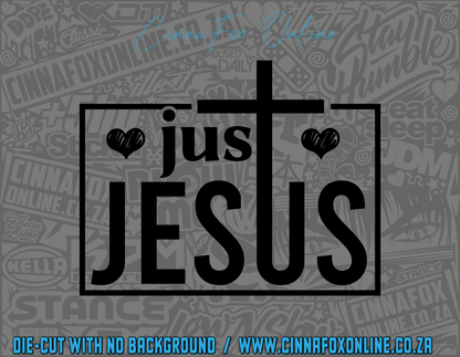 Just Jesus Decal