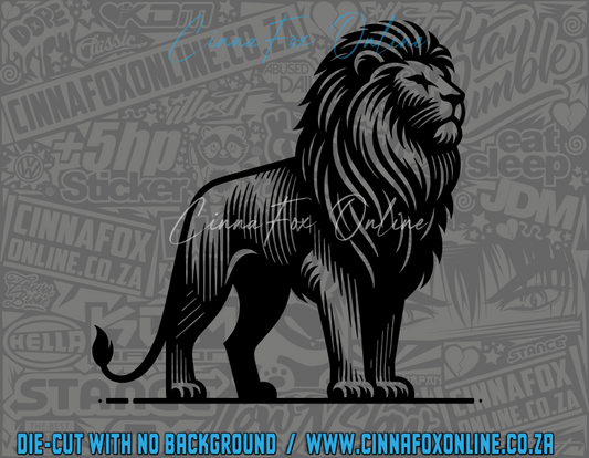 Lion 10 Decal
