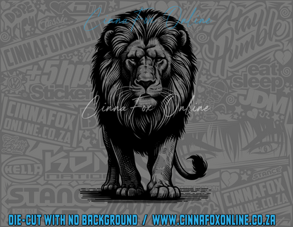 Lion 11 Decal