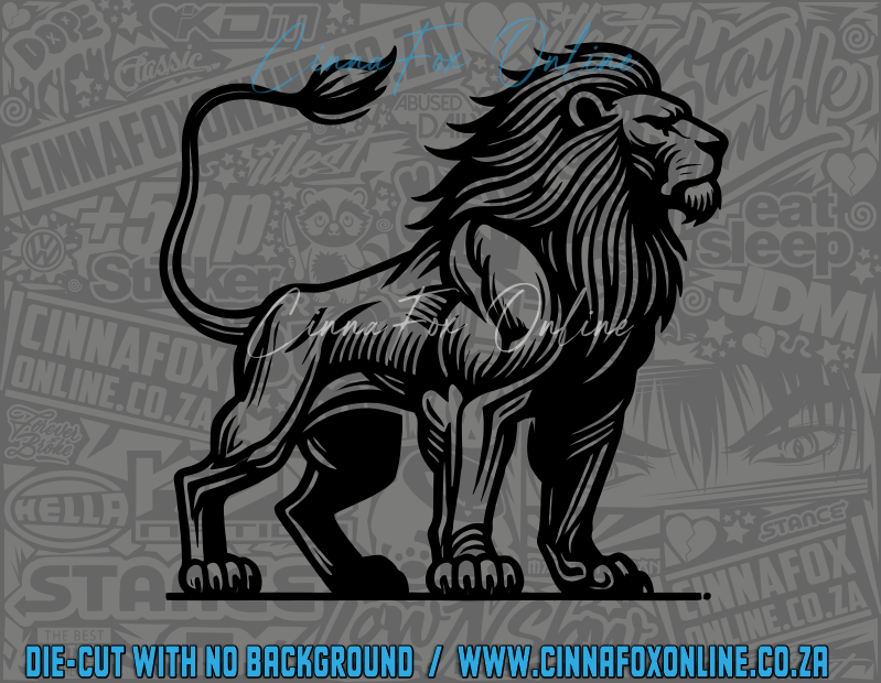 Lion 07 Decal