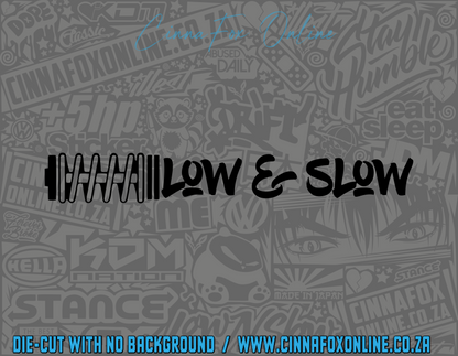 Low & Slow C Decal