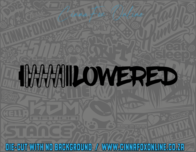 Lowered c Decal