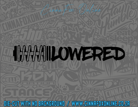 Lowered c Decal