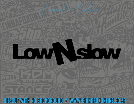 Low n Slow 02 Decal