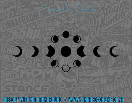Moon Phase 4 Decal