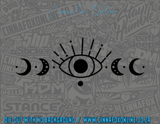 Moon Phase 5 Decal