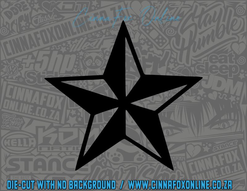 Nautical Star Decal
