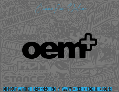 OEM+ Decal