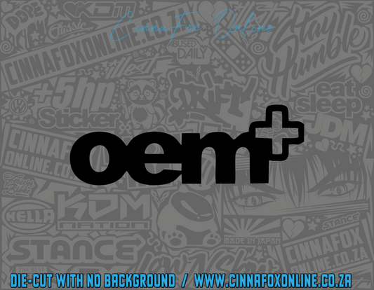 OEM+ Decal