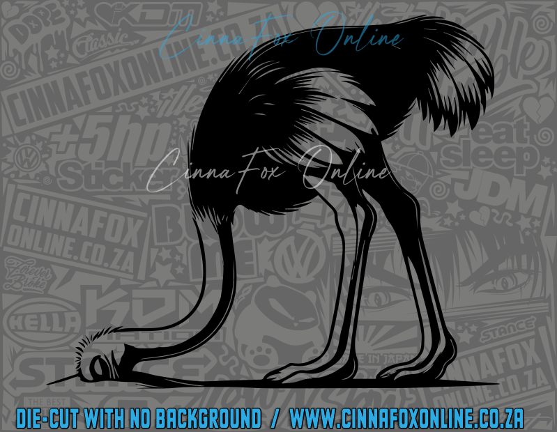 Ostrich 01 Decal