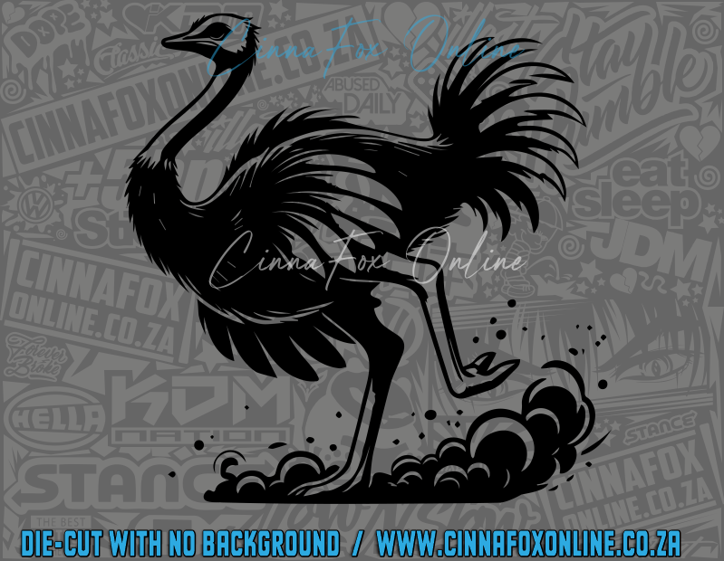 Ostrich 02 Decal