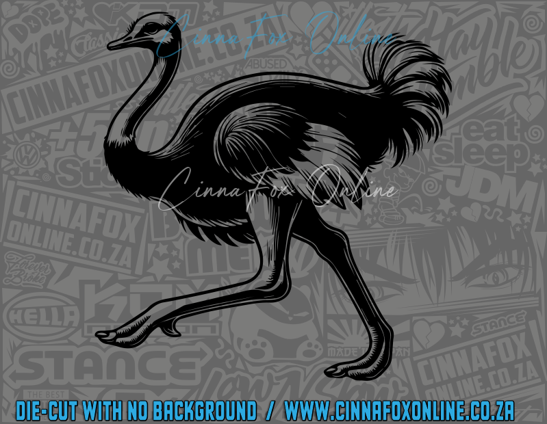 Ostrich 03 Decal