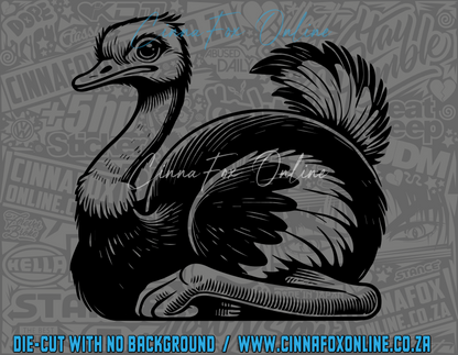 Ostrich 04 Decal