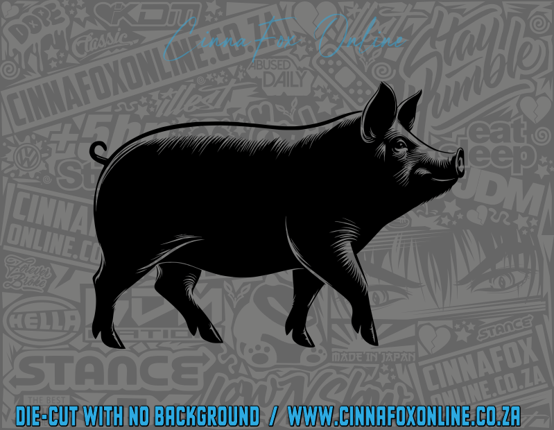 Pig 2 Decal