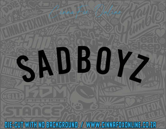 Sad Boyz Decal