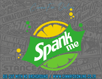 Spank Me Sprite Decal
