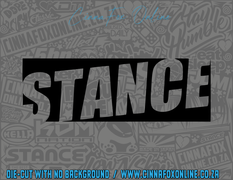 Stance Decal