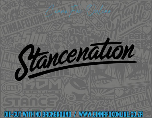 StanceNation Decal