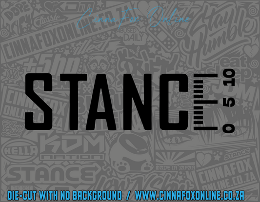 Stance Ruler Decal