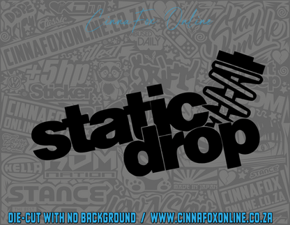 Static Drop Decal