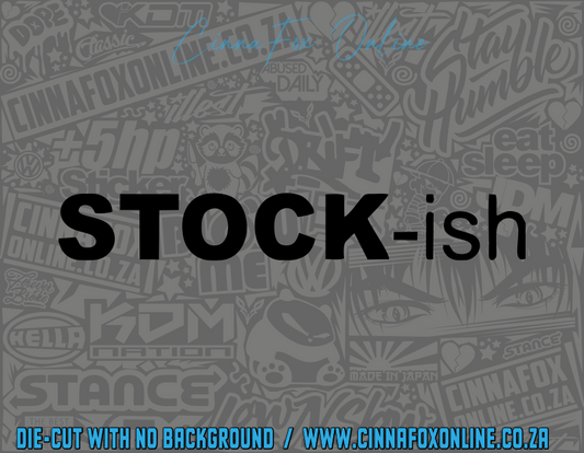 Stock-ish Decal