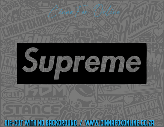 Supreme Decal