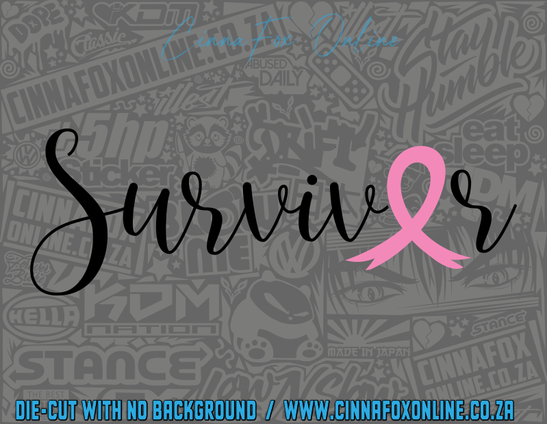 Cancer Survivor Decal