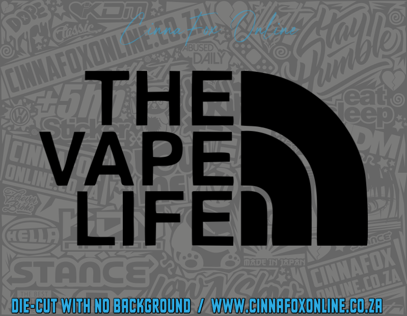 The Vape Life Decal