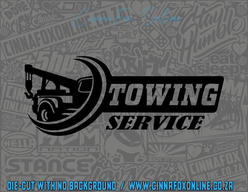 Towing Service Decal