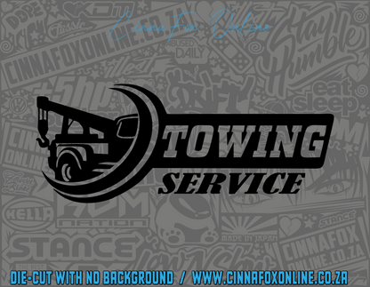 Towing Service Decal