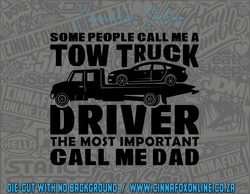 Towing DAD Decal