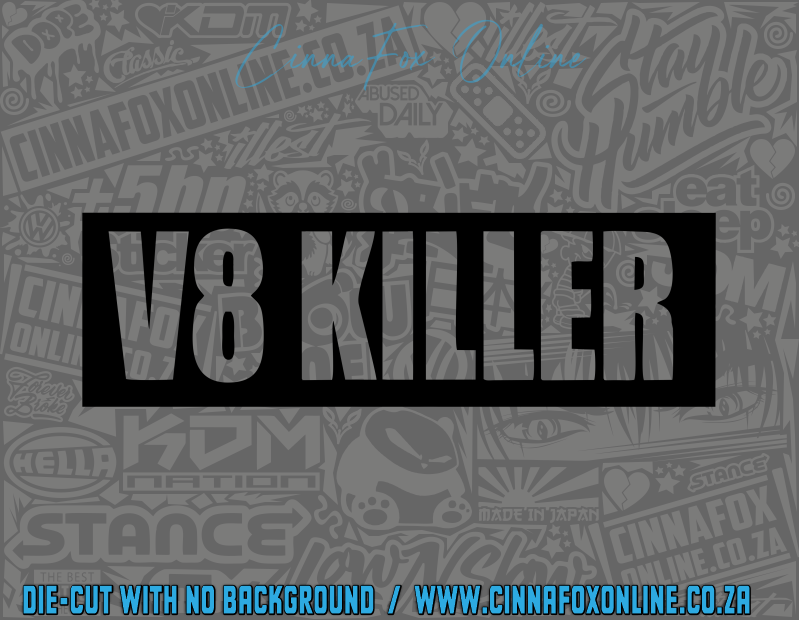 V8 Killer Decal