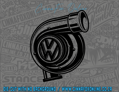 VW Turbo Decal