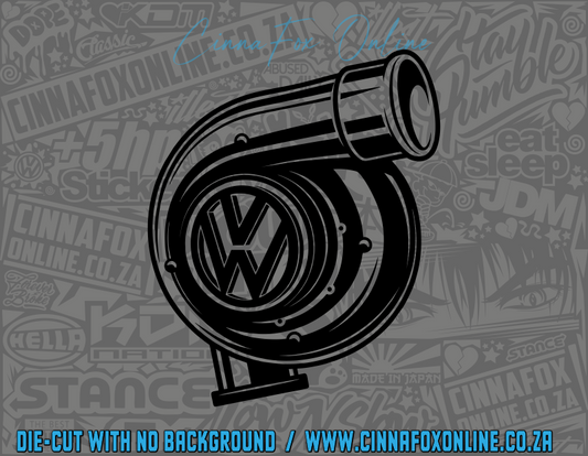 VW Turbo Decal