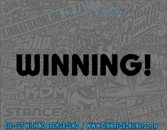 Winning! Decal