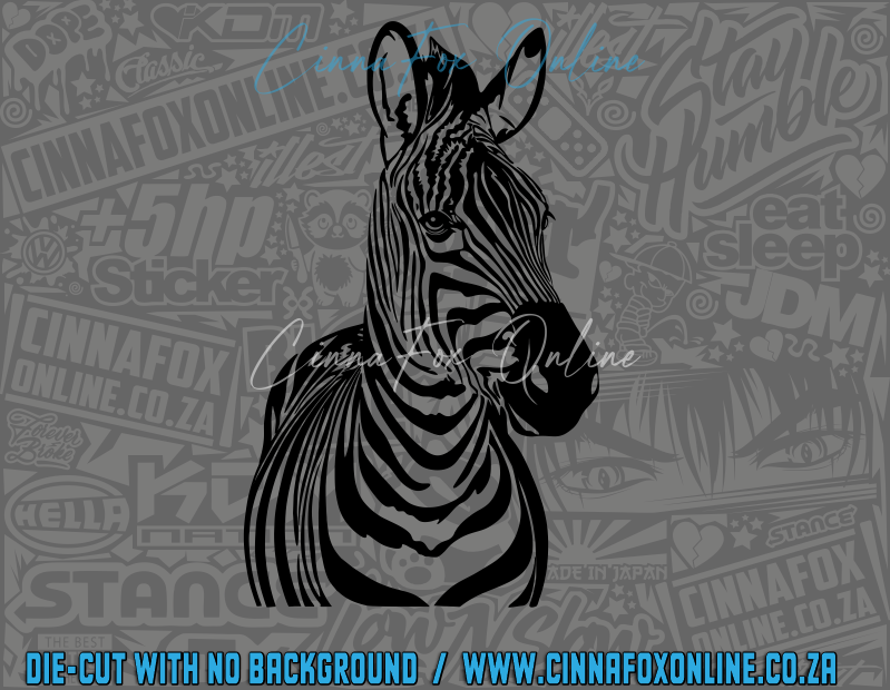 Zebra 02 Decal